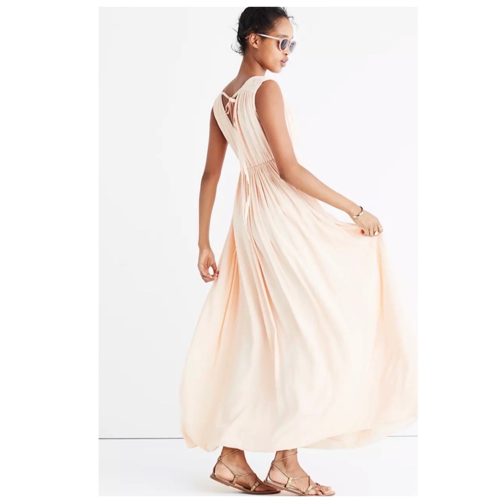 Magnolia Tie-Back Maxi Dress